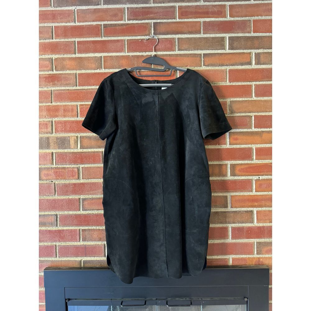 Velvet by Graham & Spencer Black Asymmetrical Dress